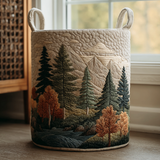 Quilted Laundry Basket — Mountain View