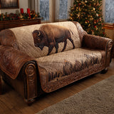 Mountain Wanderer Quilted Sofa Cover