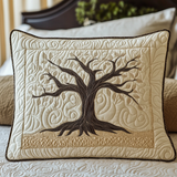 Quilted cushion cover with mystical circles NCU0NT2679