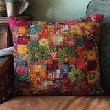 Quilted cushion cover with mystical gypsy pattern NCU0PT7482