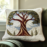 Quilted Cushion Cover with Embrace of Nature NCU0DV6603