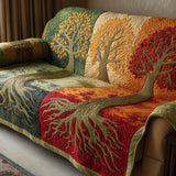 Quilted Sofa Cover Tree of Life – Soft to the Touch