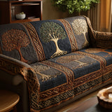 Quilted sofa cover with tree of life NCU0VT368