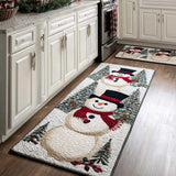Classic Non-Slip Christmas Kitchen Mat NCU0VT323