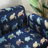 Quilted Sofa Cover Adventure by the Waves