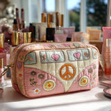 Quilted beauty case with pastel van NCU0XD880