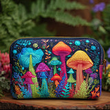 Quilted beauty case with peace mushroom NCU0PT9292