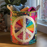 Quilted Laundry Basket — Patchwork