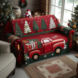 Quilted Sofa Cover Starry Festive Nights