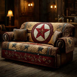 Quilted Cover for Rustic Lone Star Sofa