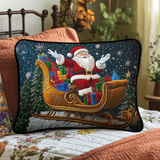 Quilted Cushion Cover with Santa Claus Joy NCU0DK9981