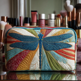 Quilted beauty case with sparkling dragonfly NCU0DK10231