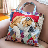 Sleepy Bulldog Comfort Tote Bag