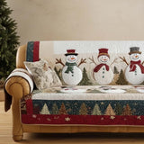 Quilted Sofa Cover Friends of the Snow – for Living Room