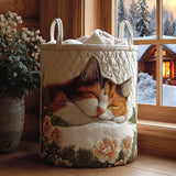 Quilted Laundry Basket — Rest in the Snow