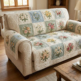 Quilted Garden Sofa Cover – Non-Slip