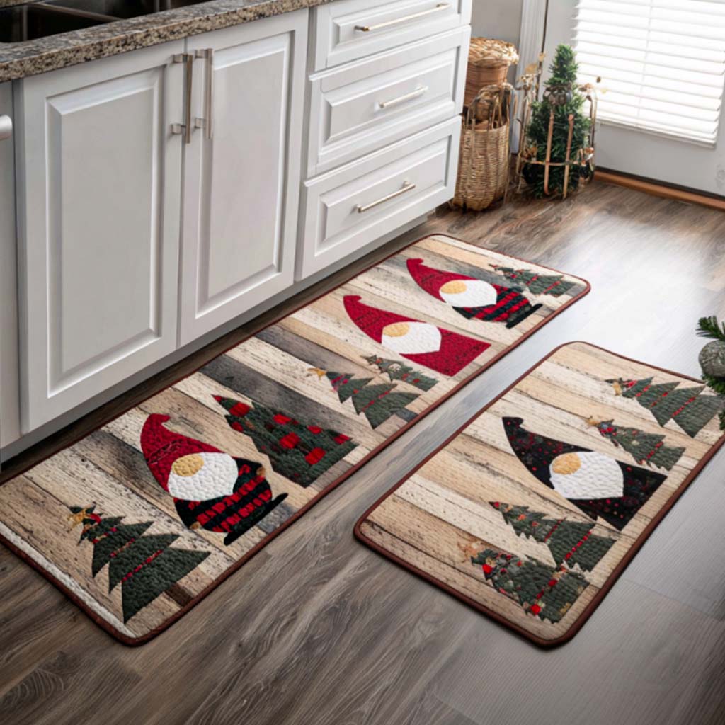 Classic Non-Slip Christmas Kitchen Mat NCU0VT323