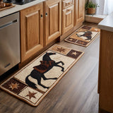Non-slip kitchen rug with dreamcatcher pattern NCU0VT322