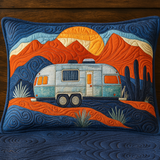Quilted cushion cover with starry night NCU0NT8500