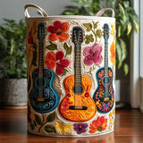 Quilted Laundry Basket — Floral Memories