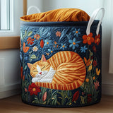 Quilted Laundry Basket — Sun Napping