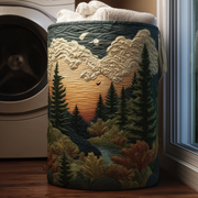 Laundry Basket Sunset Pines