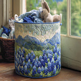 Quilted Laundry Basket — Texas Spring