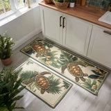 Non-slip kitchen rug with tropical tiki atmosphere NCU0PT10169