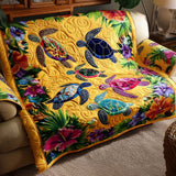 Quilted Sofa Cover with Turtle NCU0VT361