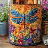 Quilted laundry basket with floral pattern NCU0NXD822