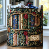 Quilted Laundry Basket — Vintage