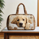Quilted travel bag with sun pattern NCU0NT9664