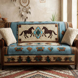 Quilted sofa cover with wild nature NCU0NT10654