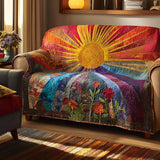 Quilted Sofa Cover Sun – Non-Slip