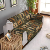 Quilted sofa cover with elegant forest NCU0PT940