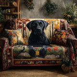 Quilted Sofa Cover with Forest Pattern NCU0PT10186