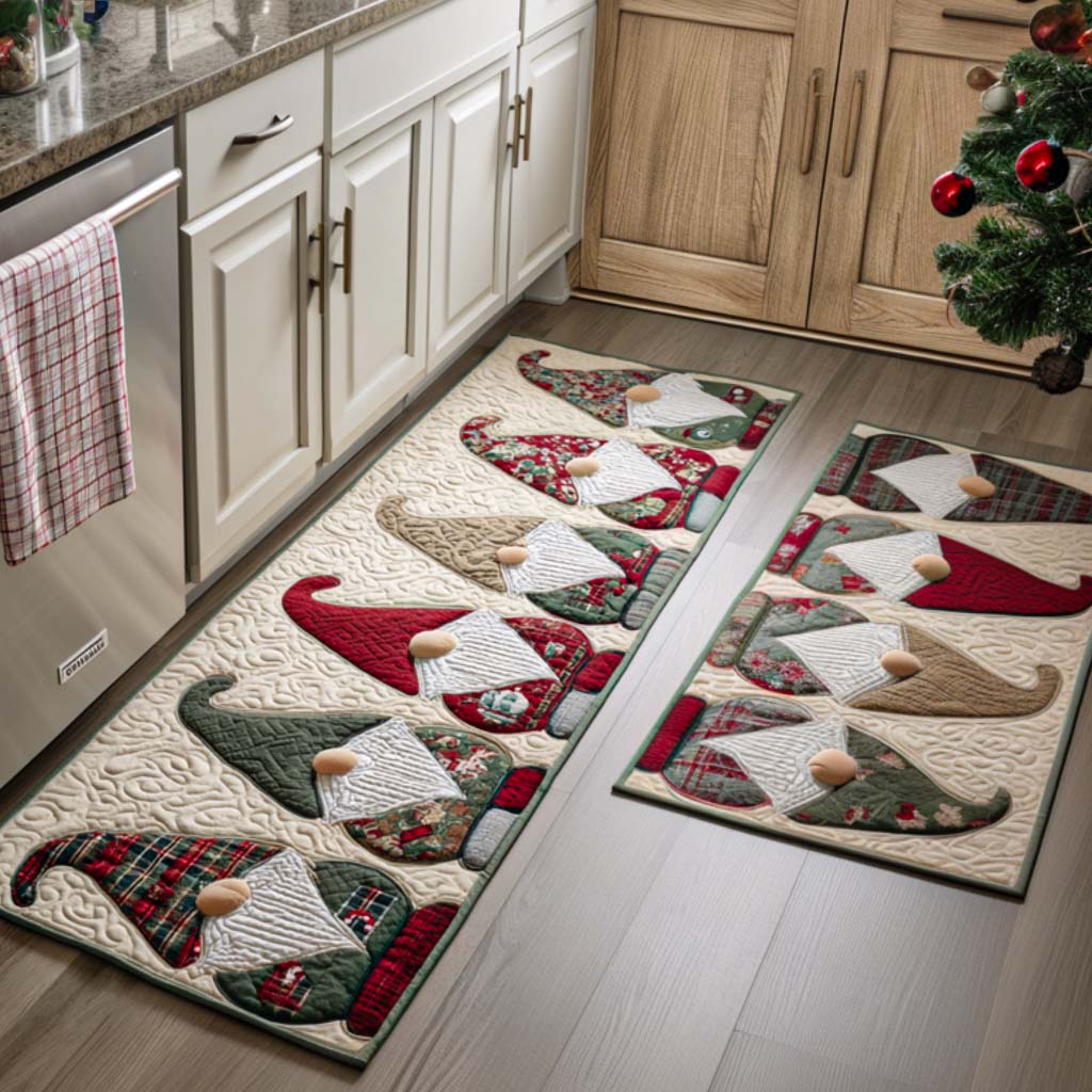 Classic Non-Slip Christmas Kitchen Mat NCU0VT323