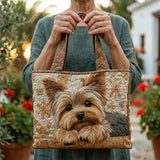Exquisite Handmade Yorkie Tote Bag
