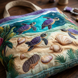 Quilted Bag in Lagoon Pattern – Spacious and Lightweight