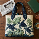 Quilted Marine Turtle Bag – Spacious and Lightweight