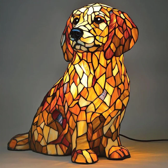 Lily the Golden Retriever Spiritual Figurine